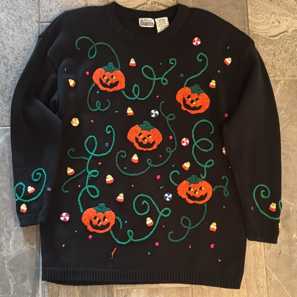 Halloween Sweater - vintage